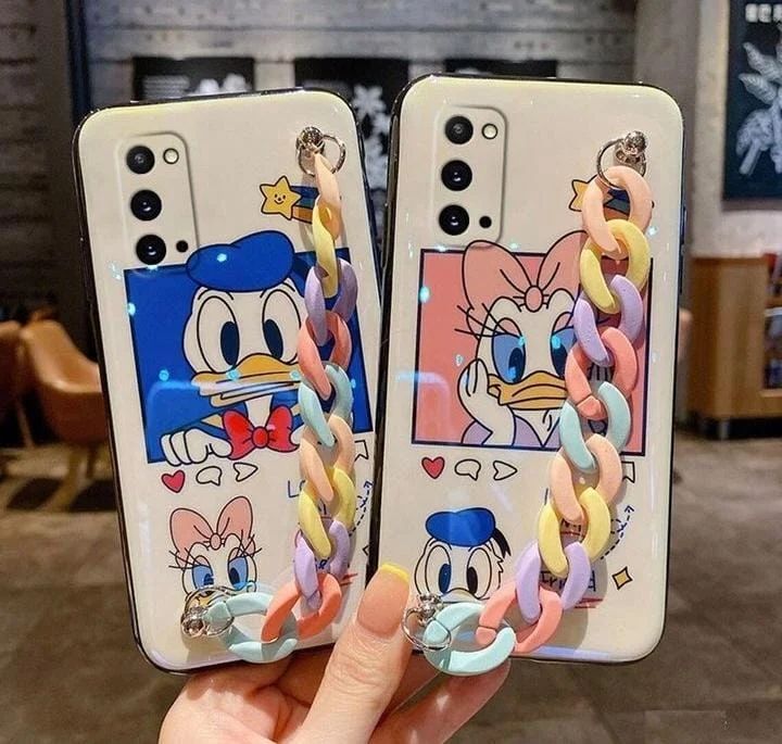 customise 2d Printed Covers include rainbow chain