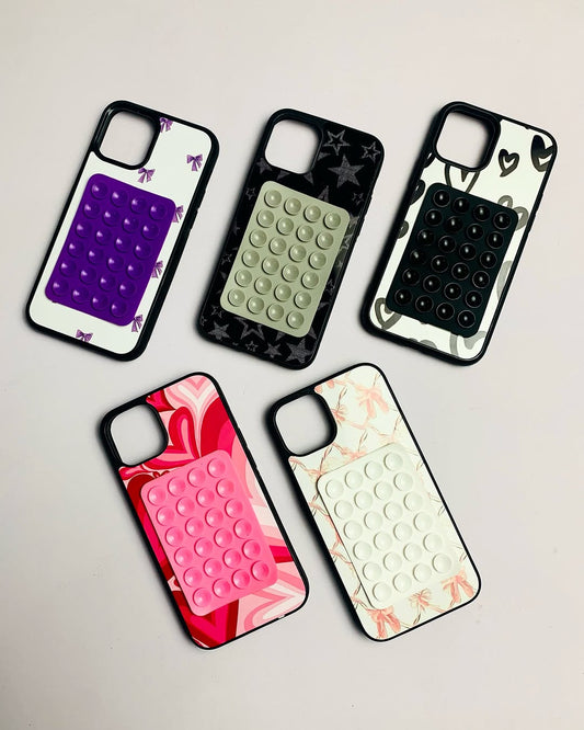 glossy phone cases with matching suction holders are up for grabs🎀😍

DM US TO GRAB YOURS