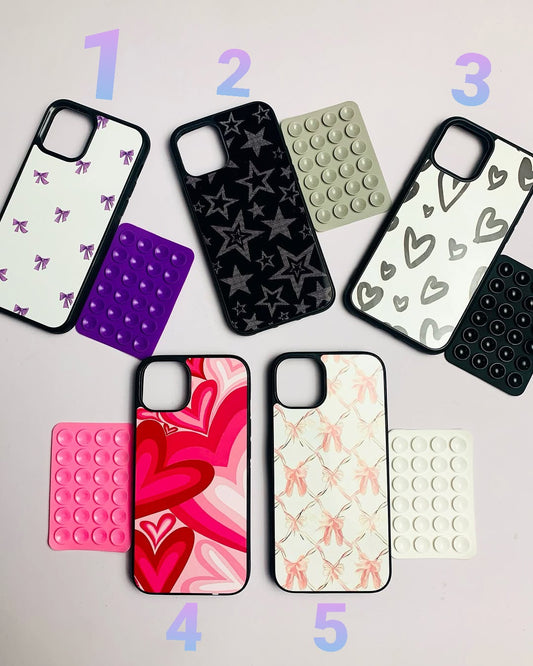 glossy phone cases with matching suction holders are up for grabs🎀😍

DM US TO GRAB YOURS