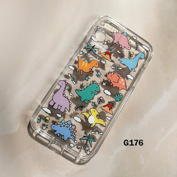 semi Transparent  Printed Cover