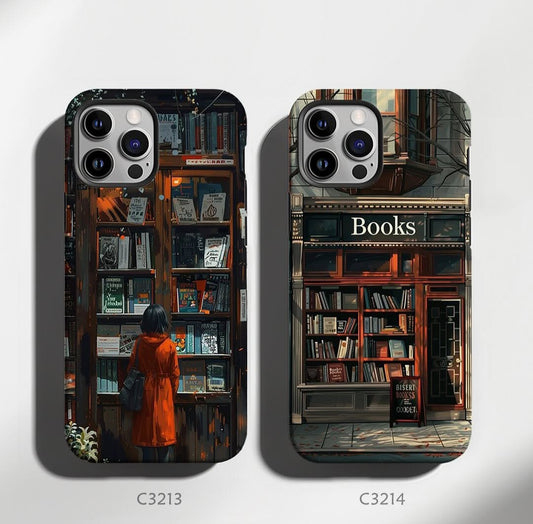2D Glossy book Printed Case