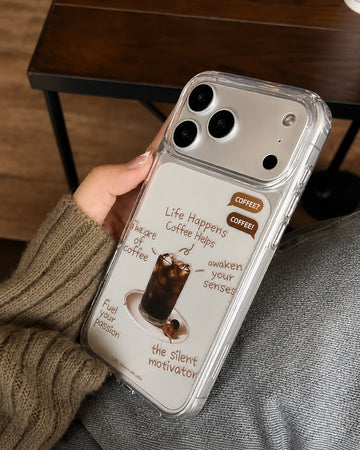 Semi Transparent Printed case