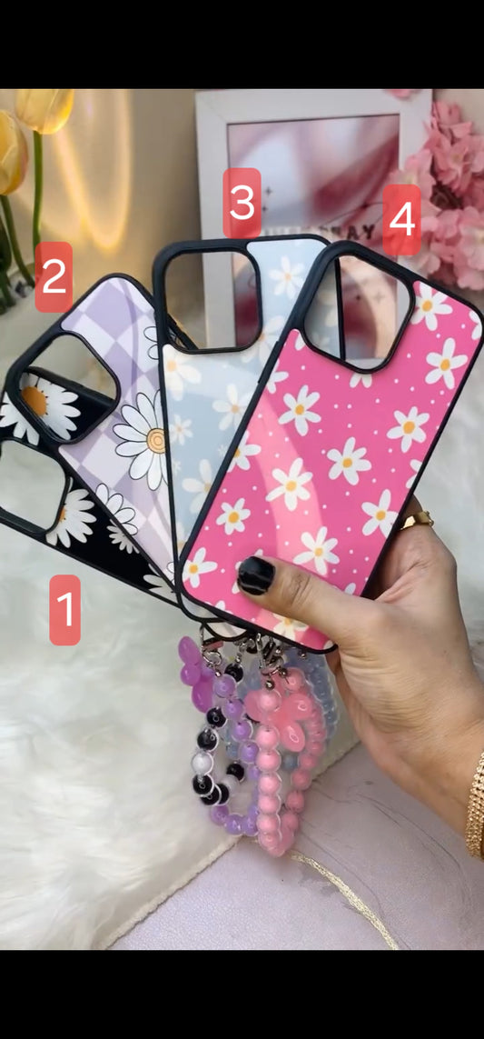 2D glossy Printed Covers with Charm