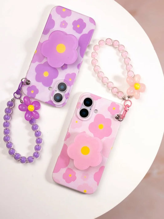 Printed Covers with Charm and pop soket