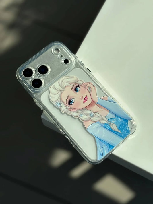 Semi transparent printed covers