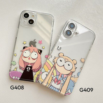 Semi Transparent Printed Phone Case