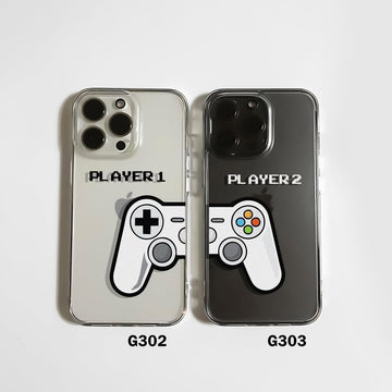 Semi Transparent Player Printed Phone Case