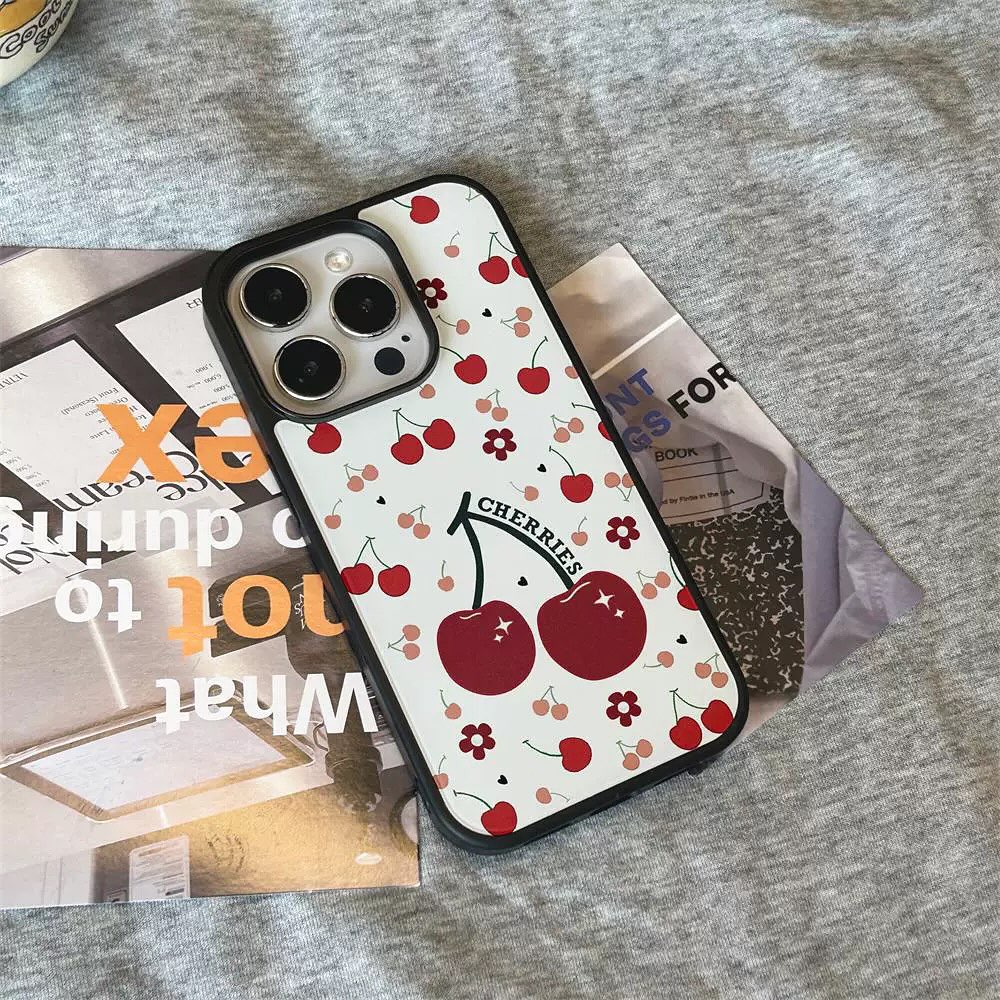 2d Cherry🍒 glossy case available in all phone models